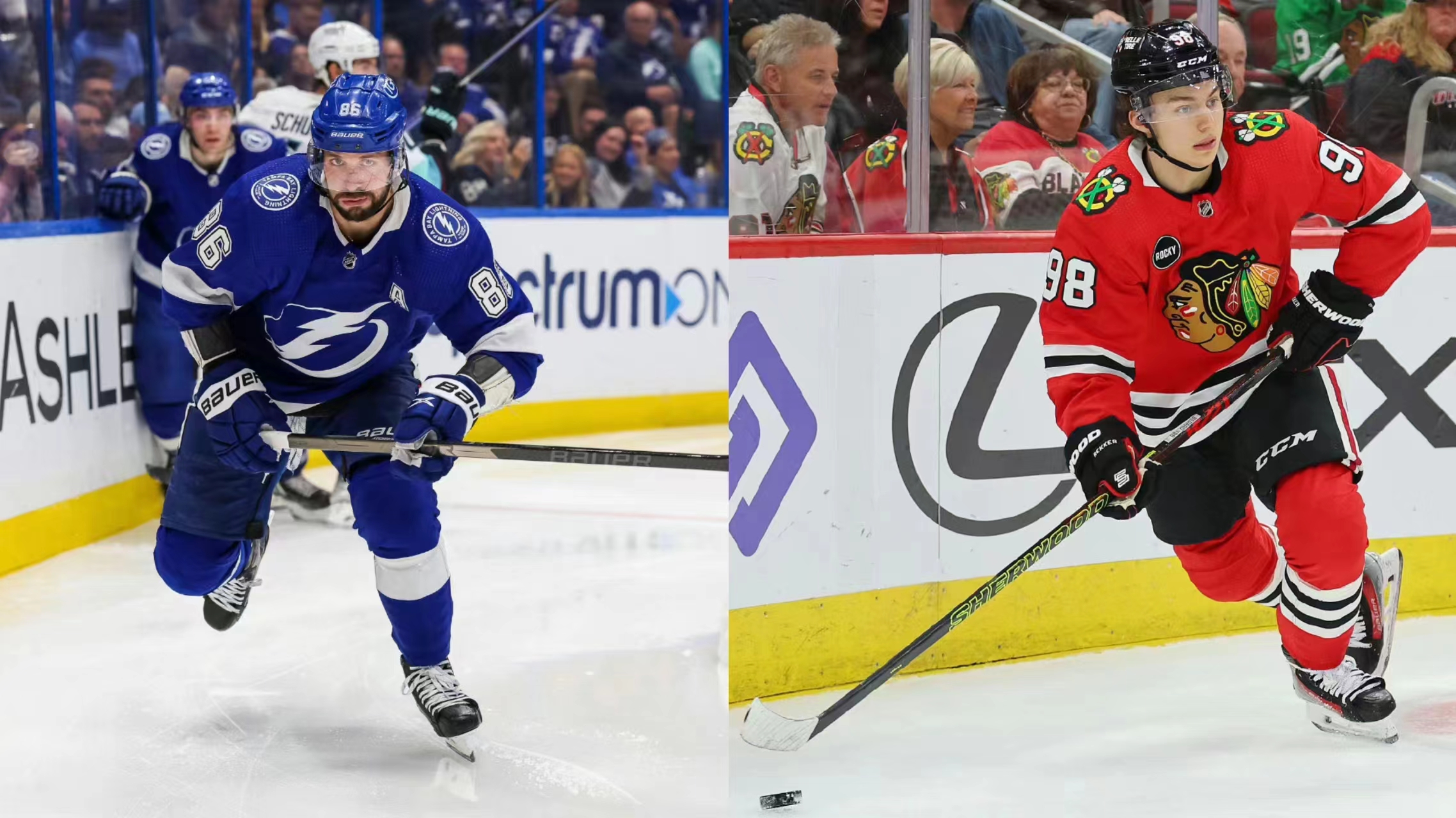 Tampa Bay Lightning besegrade Chicago Blackhawks på vägen och vann matchen